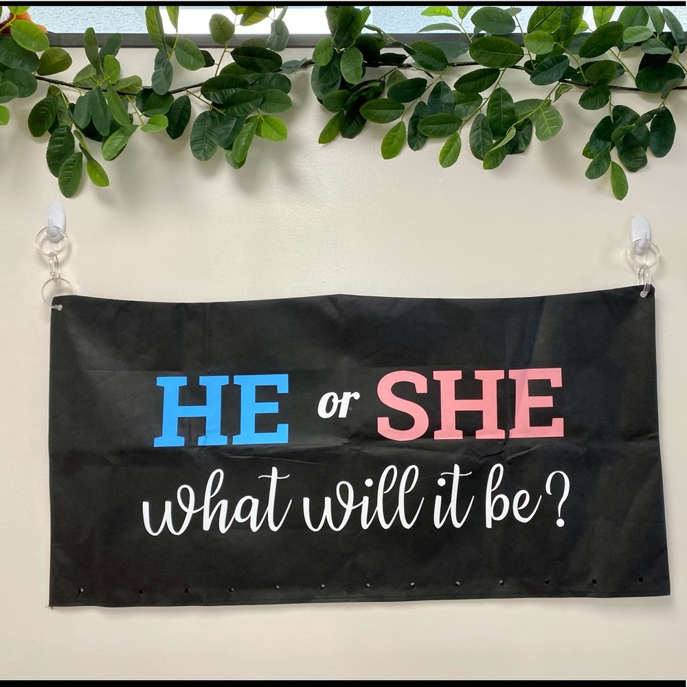 Gender Reveal Banner 💙🎀